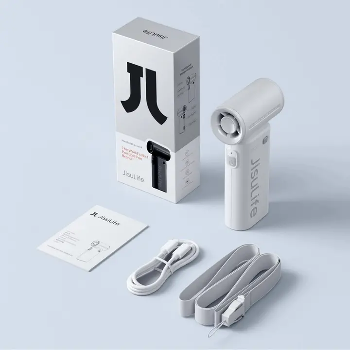 Jisulite ručni ventilator 18 sati Life 9 Grey-2