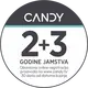 Candy 2+3 godine jamstva do 31.12.2025.