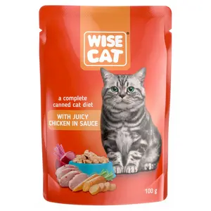 Hrana za mačke Wise Cat vrećica piletina 100 g