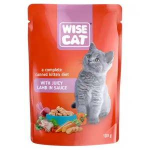 Hrana za mačke Wise Cat vrećica janjetina 100 g