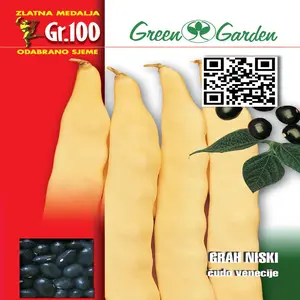 Sjeme povrća GRAH MAHUNAR-ČUDO VENECIJE 100g