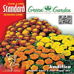 Sjeme cvijeća KADIFICA NISKA DOPPI MIX