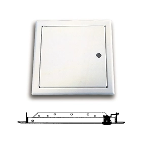 KNAUF METALNA REVIZIJSKA VRATA 500x500 mm S POTISNIM ZATVARAČEM