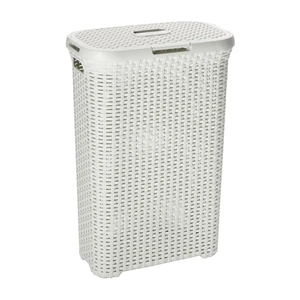 Košara za rublje RATTAN 40l,bijela