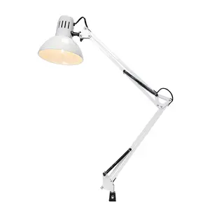 Stolna lampa ŠKOLSKA E27 40W 72cm TL 311 BIJELA 04140