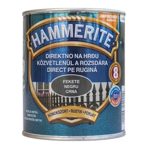 Boja za metal LAK HAMMERITE RUSTIK SREBRNI 0,75L