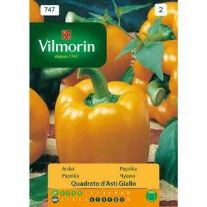Sjeme povrća VILMORIN 747 PAPRIKA asti uglasta