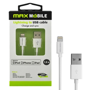 MAXMOBILE KABEL DATA I-PHONE 5/6/7/8/X/11/12