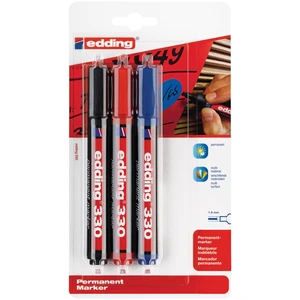 Marker KLINASTI VRH EDDING 3 BOJE
