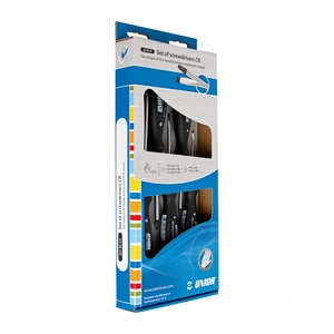 Set odvijača PLOSNATI I KRIŽNI LSI 5/1 UNIOR 607B5CR