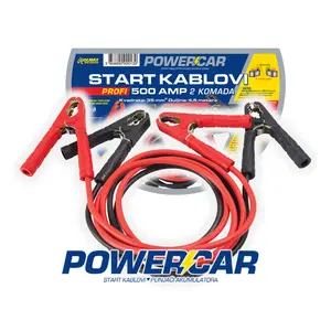 POWERCAP POWERCAR START KABLOVI SET 500A PROFI 35mm2