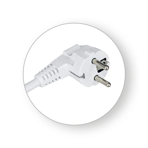 Priključni kabel COMMEL 1,5m 3X2,5mm H05VV-F BIJELI