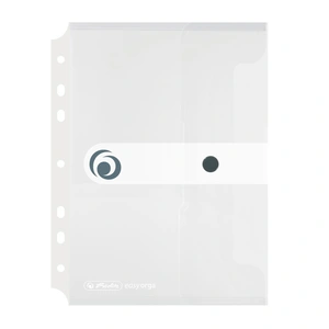 Fascikl PVC HERLITZ S GUMB.A5 POLIPROP.BIJELA TO.GO
