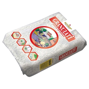 Ukrasni kamen GRANULATI BIJELI MAT LOMLJENI 4-8mm, 25 kg 41426