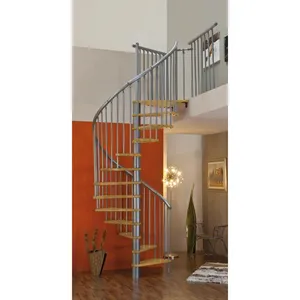 Kružne stepenice MINKA SPIRAL EFFECT Fi 120 SREBRENE 27631-1