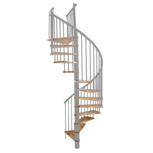 Kružne stepenice MINKA SPIRAL EFFECT Fi 120 SREBRENE 27631