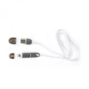 TELEFON SBOX KABEL USB-MICRO USB + IPH.5 M/M 1,5M BIJELI