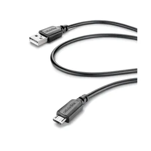 TELEFON CELLULAR LINE KABEL MICRO USB CRNI
