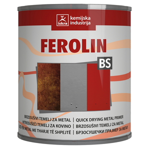 Temeljna boja za metal ISKRA ZELINA FEROLIN CRVENI 0,75L