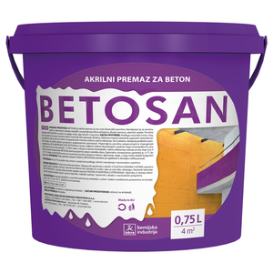 Premaz za beton ISKRA BETOSAN OKER 0,75L