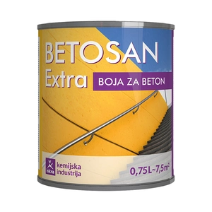 Premaz za beton ISKRA BETOSAN EXTRA SIVI 0,75L