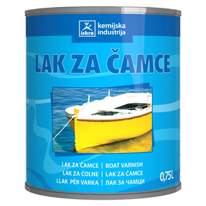 Specijalni premaz za drvo ISKRA LAK ZA ČAMCE 0,75L
