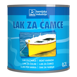 Specijalni premaz za drvo ISKRA LAK ZA ČAMCE 0,20L