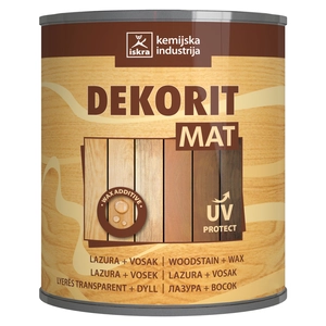 Lazura za drvo Iskra Dekorit ebanovina 2,5L