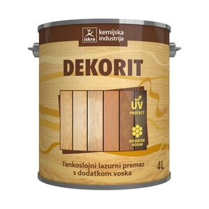 Lazura za drvo ISKRA DEKORIT MAT TIK 4L