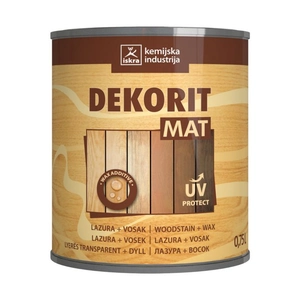 Lazura za drvo ISKRA DEKORIT ORAH 0,75L