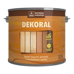 Lazura za drvo ISKRA DEKORAL MAHAGONIJ 2,5L