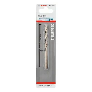 Svrdlo za metal BOSCH HSS-CO,6X57X93