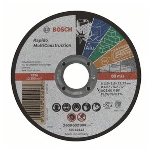 Rezna ploča za metal BOSCH 115x1x22.23 mm