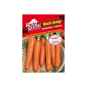 Sjeme povrća ROYAL SEEDS MAXI HOBBY 24 MRKVA DOLGI TOPI BREZ STRŽENA