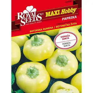 Sjeme povrća ROYAL SEEDS MAXI HOBBY 85 PAPRIKA BOTINSKA RUMENA