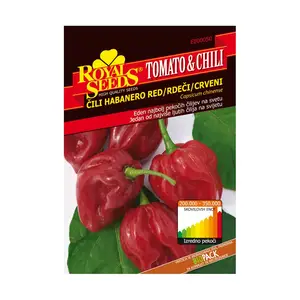 Sjeme povrća ROYAL SEEDS TOMATO&CHILI LINE 50 ČILI HABANERO CRVENI