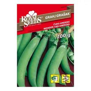 Sjeme povrća ROYAL SEEDS GRAŠAK ČUDO AMERIKE 200G ŠK