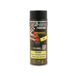 Sprej DUPLI-COLOR SPRAYPLAST CRNI MAT 400ML
