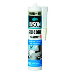 Silikon Bison sanitarni bež 280 ml