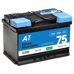 Akumulator A1 12V/75Ah D+