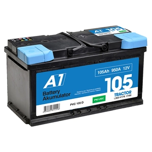 Akumulator A1 12V/105Ah D+ Tractor