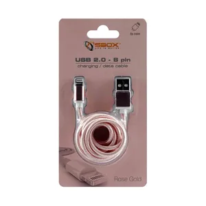 TELEFON SBOX KABEL USB IPHONE 7 M/M 1,5M ZLATNO ROZI