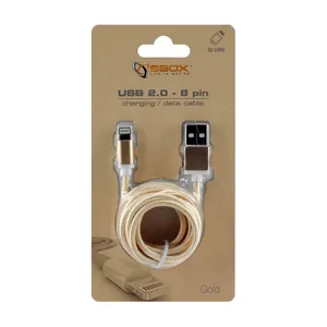 TELEFON SBOX KABEL USB IPHONE 7 M/M 1,5M ZLATNI
