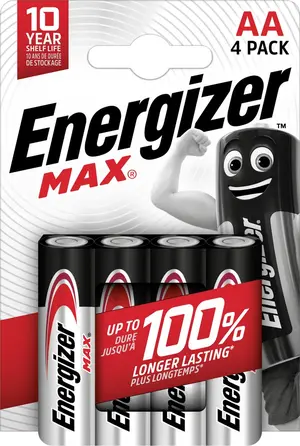 Alkalna baterija ENERGIZER MAX LR6 (AA) 4/1