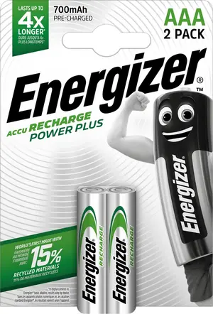 Punjiva baterija Energizer rech. power plus R03 (AAA) 700mAh 2/1