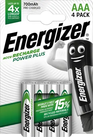 Punjiva baterija Energizer rech. power plus R03 (AAA) 700mAh 4/1