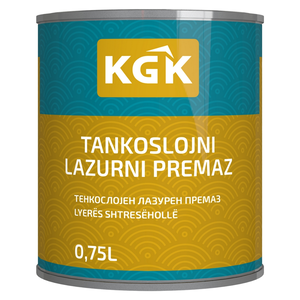 Lazura za drvo KGK BOR 0,75L