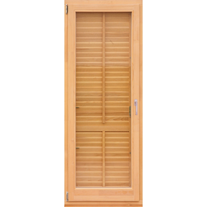PROZOR DRVENI OPTIMUM 56 Izo balk.vrata 80*210 L + žaluzina Low.e 56 ARX