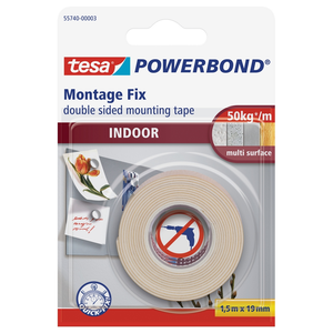 Obostrano ljepljiva traka TESA INDOOR 19MM/1,5M