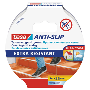 Ljepljiva traka TESA PROTUKLIZNA PROZIRNA 25MM/5M